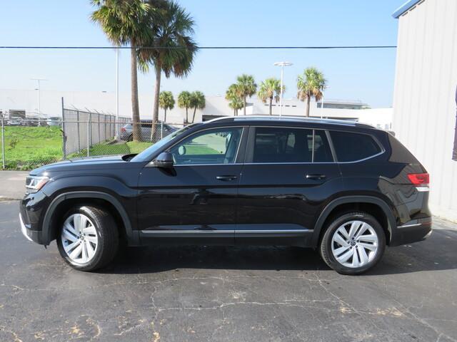 used 2021 Volkswagen Atlas car, priced at $31,900