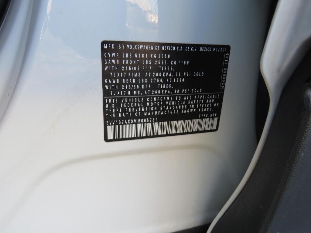 used 2021 Volkswagen Tiguan car, priced at $19,900
