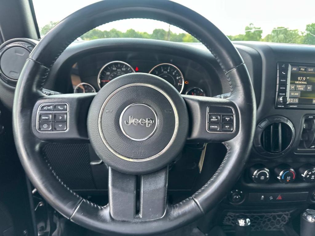 used 2017 Jeep Wrangler Unlimited car, priced at $15,900