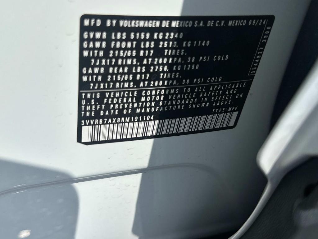 used 2024 Volkswagen Tiguan car, priced at $25,870