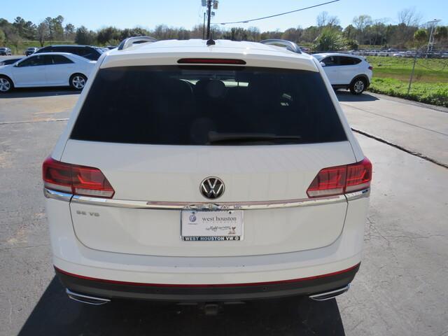 used 2021 Volkswagen Atlas car, priced at $23,900