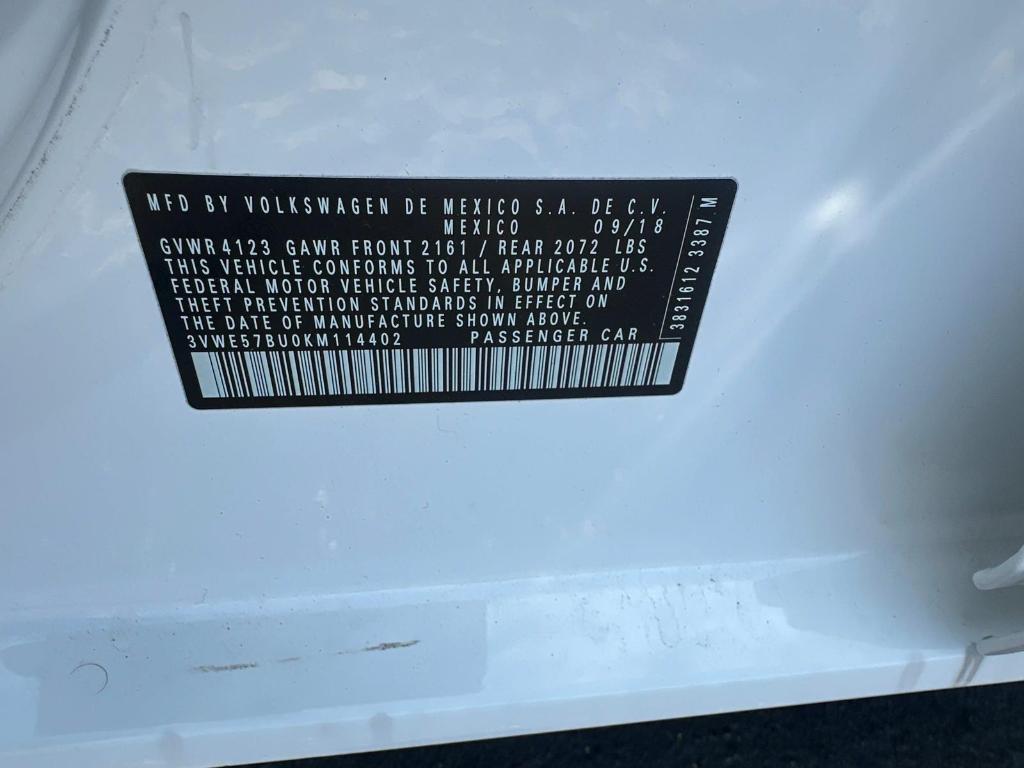 used 2019 Volkswagen Jetta car, priced at $18,750