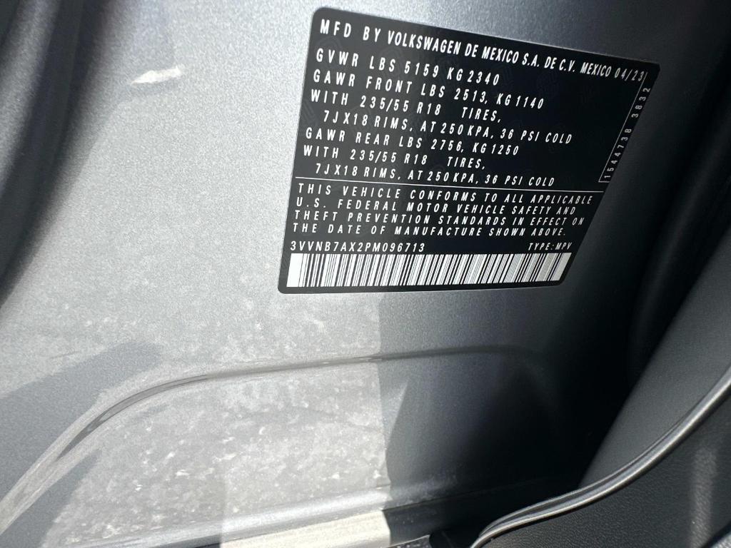 used 2023 Volkswagen Tiguan car, priced at $21,900