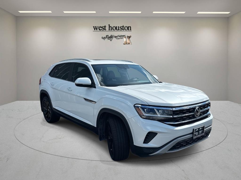 used 2021 Volkswagen Atlas Cross Sport car, priced at $19,900