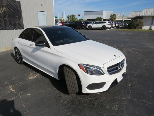 used 2017 Mercedes-Benz C-Class car, priced at $17,900