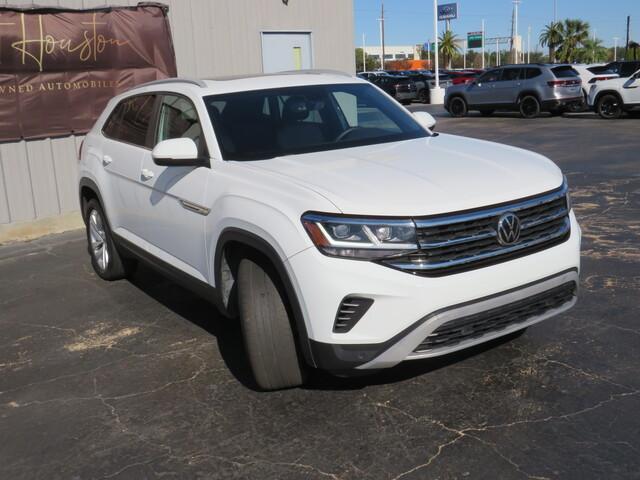 used 2021 Volkswagen Atlas Cross Sport car, priced at $24,900