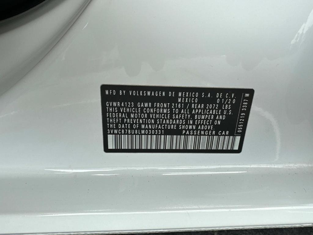 used 2020 Volkswagen Jetta car, priced at $13,450