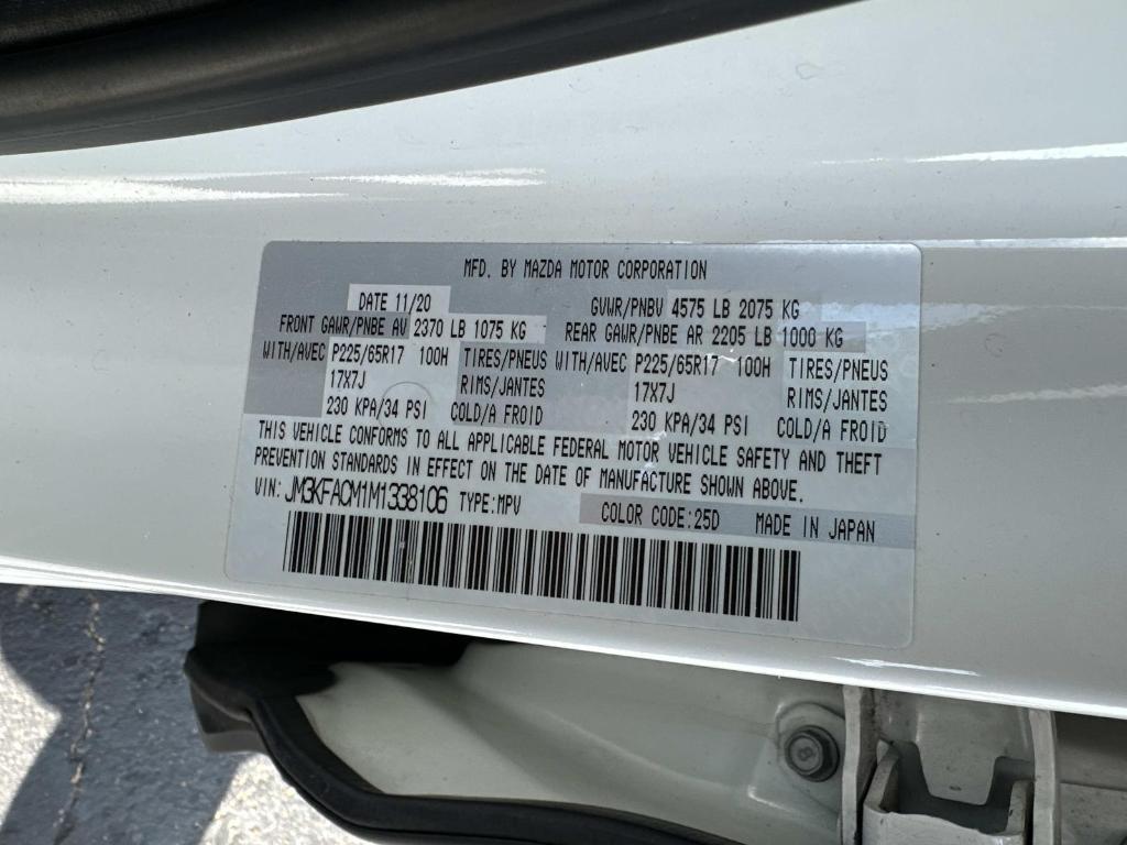 used 2021 Mazda CX-5 car, priced at $20,350