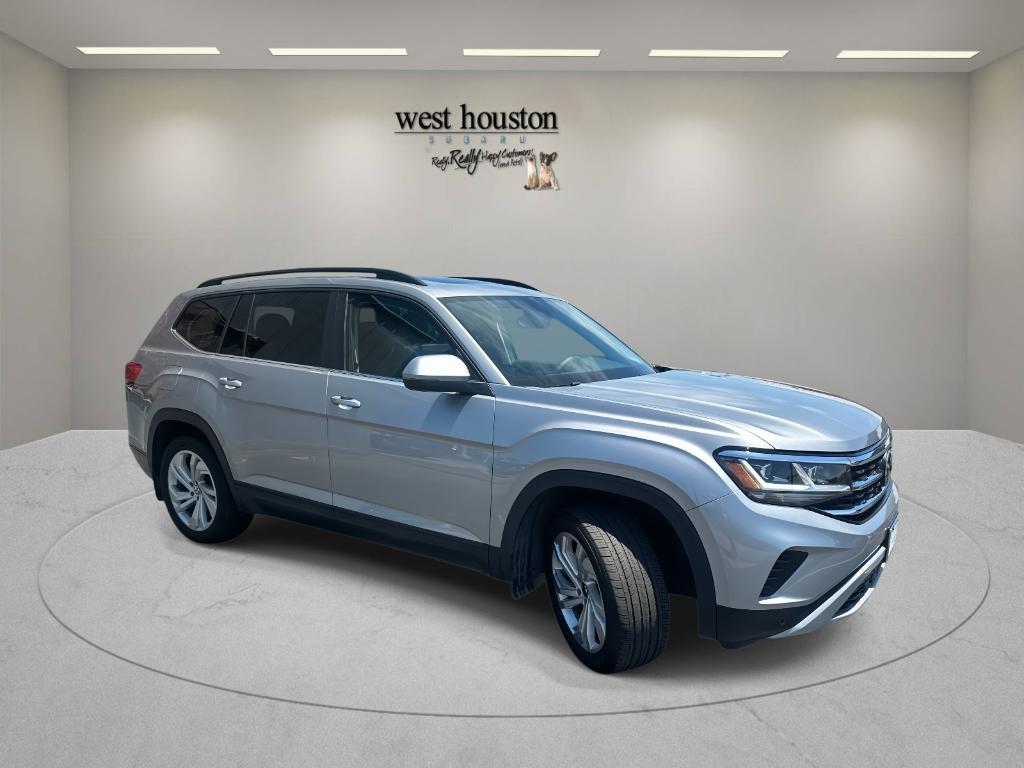used 2021 Volkswagen Atlas car, priced at $27,900