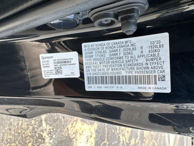 used 2020 Honda Civic car, priced at $17,450