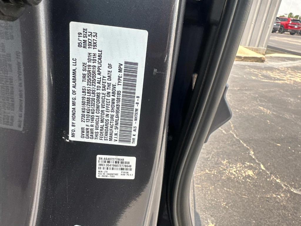 used 2019 Honda Odyssey car, priced at $27,900