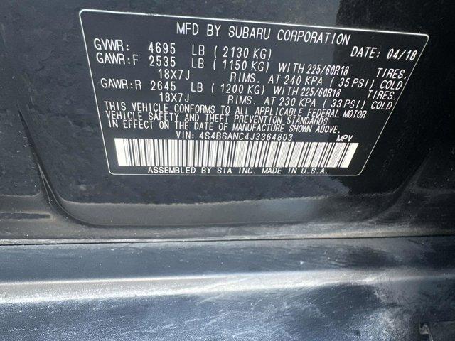 used 2018 Subaru Outback car, priced at $17,900