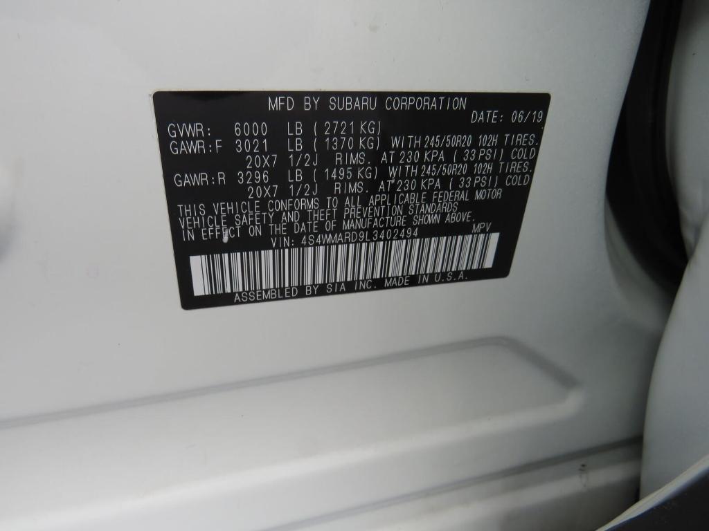 used 2020 Subaru Ascent car, priced at $23,995