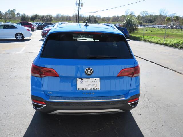 used 2022 Volkswagen Taos car, priced at $30,595