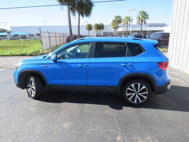 used 2022 Volkswagen Taos car, priced at $30,595