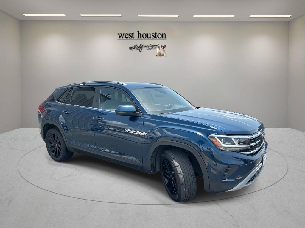 used 2023 Volkswagen Atlas Cross Sport car, priced at $31,250