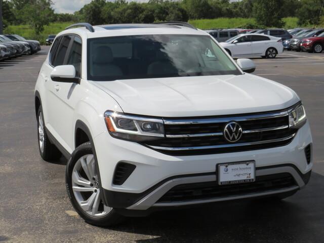 used 2021 Volkswagen Atlas car, priced at $49,900