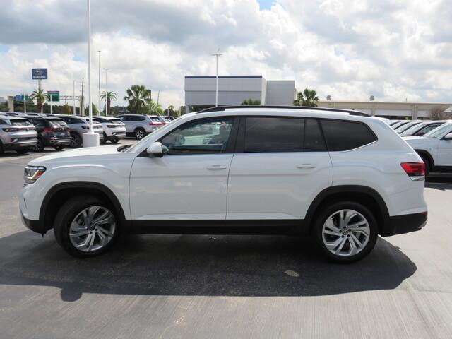 used 2021 Volkswagen Atlas car, priced at $27,900