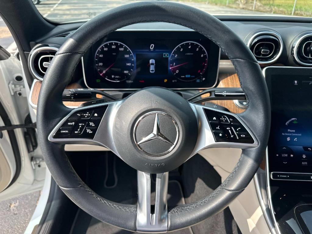 used 2022 Mercedes-Benz C-Class car, priced at $32,750