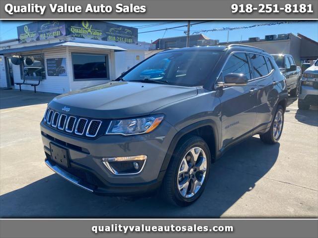 used 2021 Jeep Compass car, priced at $14,997