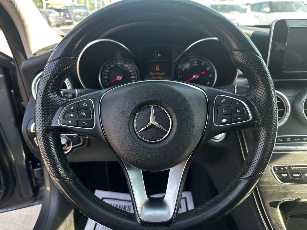used 2017 Mercedes-Benz C-Class car, priced at $13,985