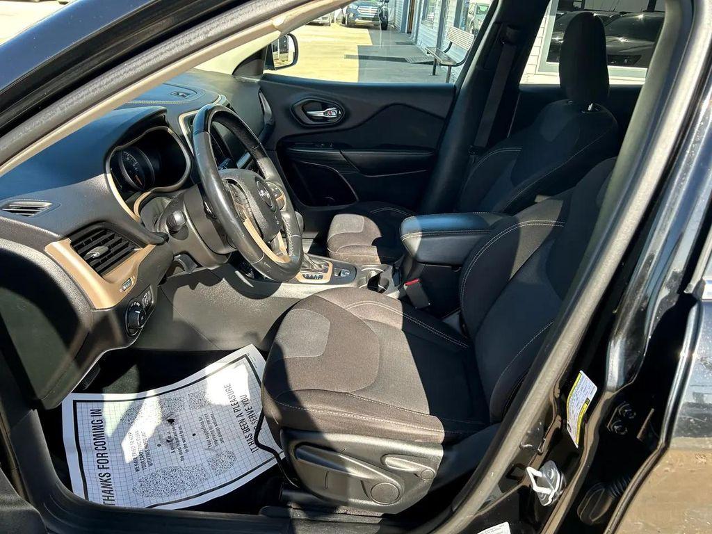 used 2017 Jeep Cherokee car, priced at $10,897