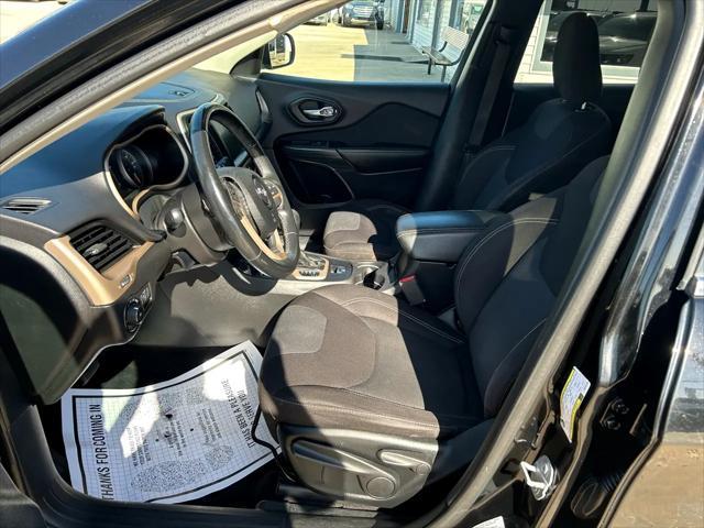used 2017 Jeep Cherokee car, priced at $10,997