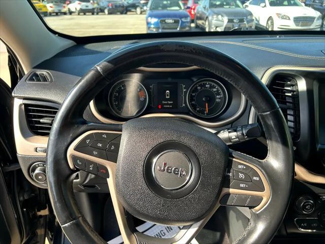 used 2017 Jeep Cherokee car, priced at $10,997