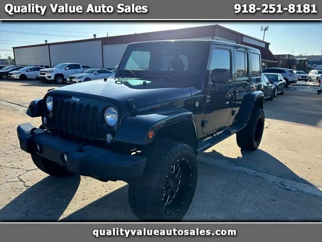 used 2015 Jeep Wrangler Unlimited car, priced at $16,975