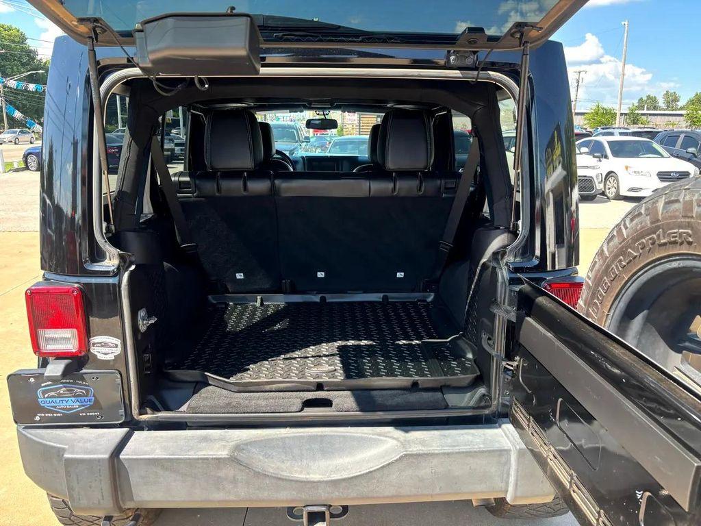 used 2015 Jeep Wrangler Unlimited car, priced at $16,897