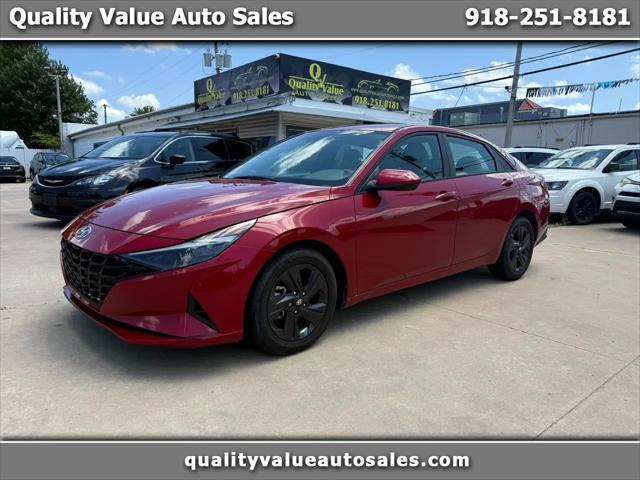 used 2021 Hyundai Elantra car, priced at $13,097