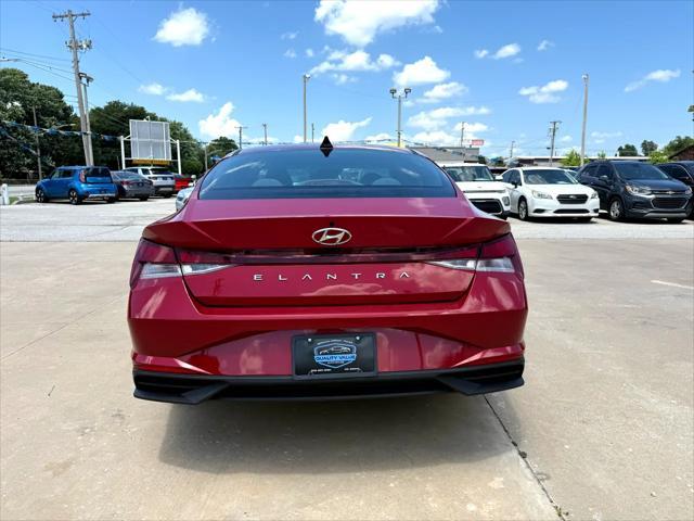 used 2021 Hyundai Elantra car, priced at $13,097