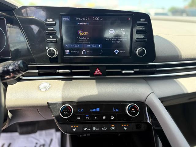 used 2021 Hyundai Elantra car, priced at $13,097
