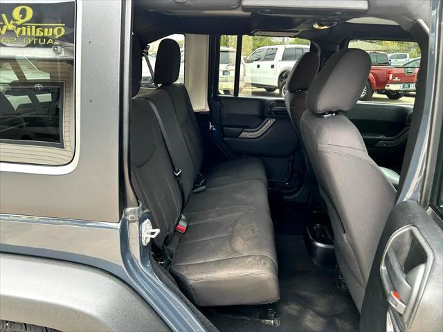 used 2017 Jeep Wrangler Unlimited car, priced at $16,997