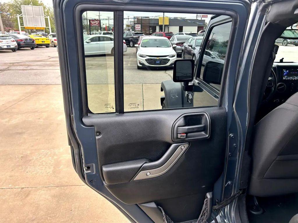 used 2017 Jeep Wrangler Unlimited car, priced at $16,497