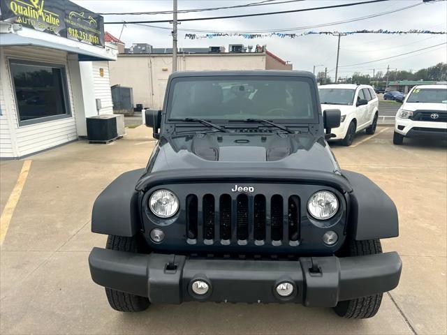 used 2017 Jeep Wrangler Unlimited car, priced at $16,997