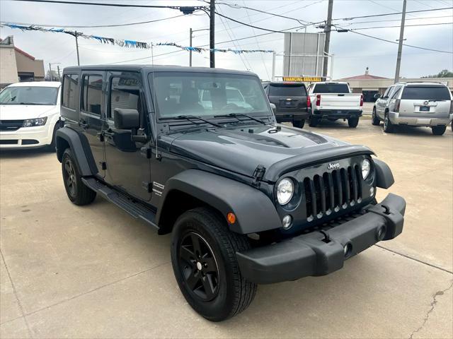 used 2017 Jeep Wrangler Unlimited car, priced at $16,997