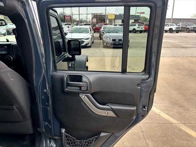 used 2017 Jeep Wrangler Unlimited car, priced at $16,997