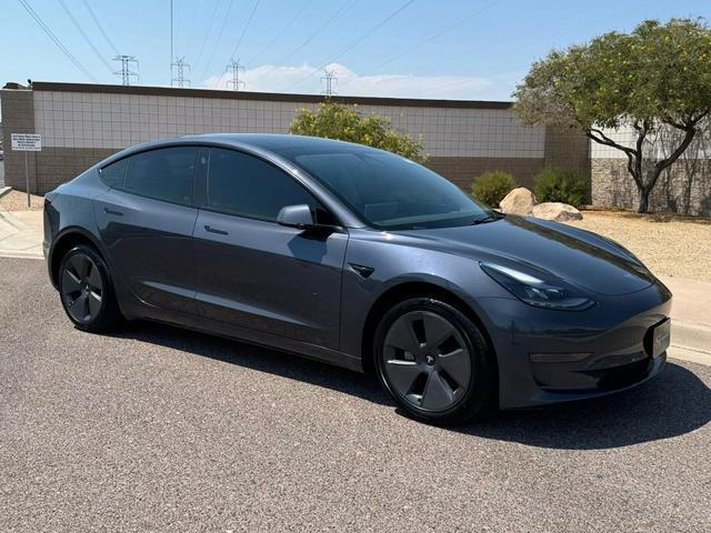 used 2023 Tesla Model 3 car, priced at $31,950