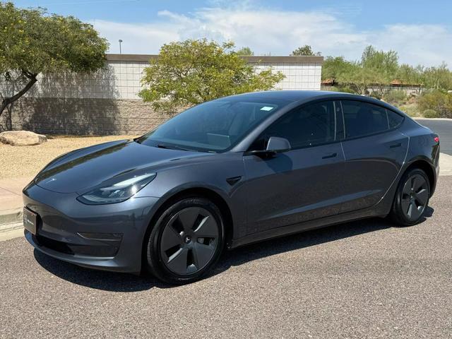 used 2023 Tesla Model 3 car, priced at $31,950