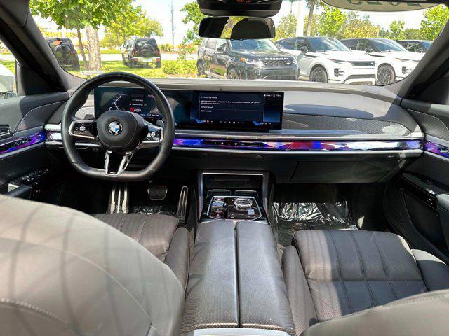 used 2023 BMW 740 car, priced at $75,333