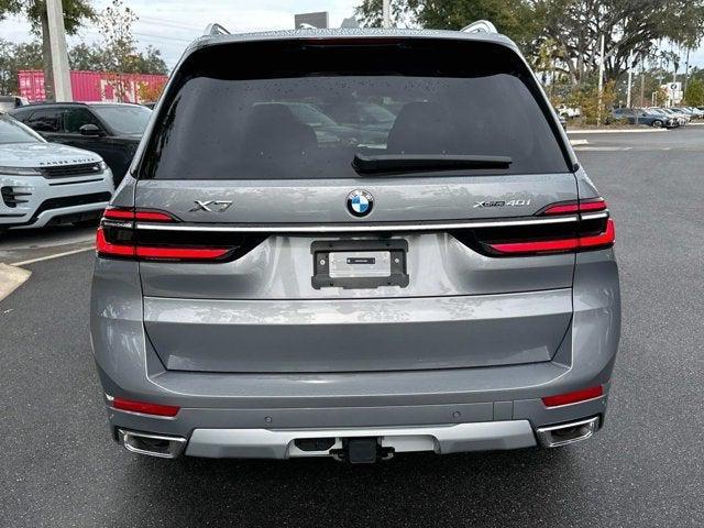 new 2025 BMW X7 car, priced at $99,320