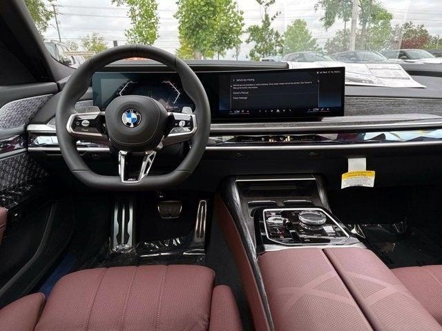 new 2024 BMW 740 car, priced at $112,495