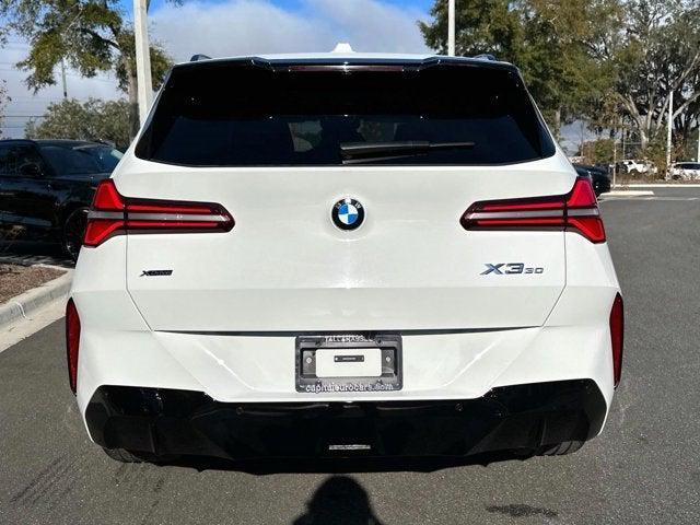 new 2025 BMW X3 car, priced at $60,000