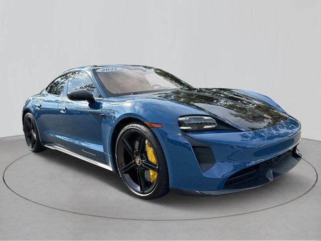 used 2021 Porsche Taycan car, priced at $104,555