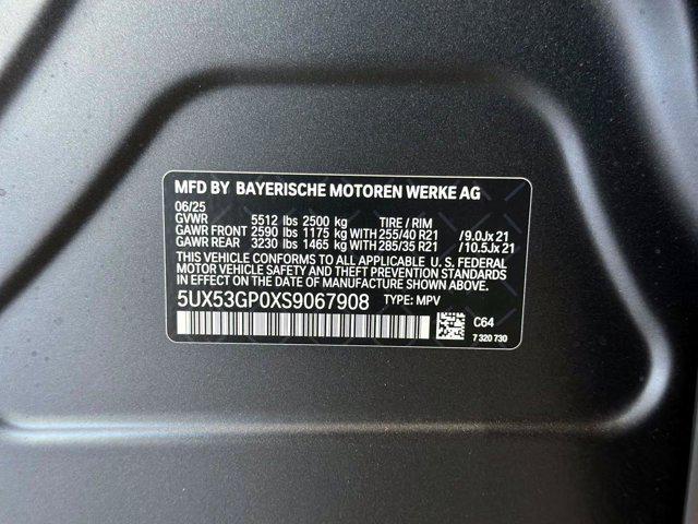new 2025 BMW X3 car, priced at $67,700