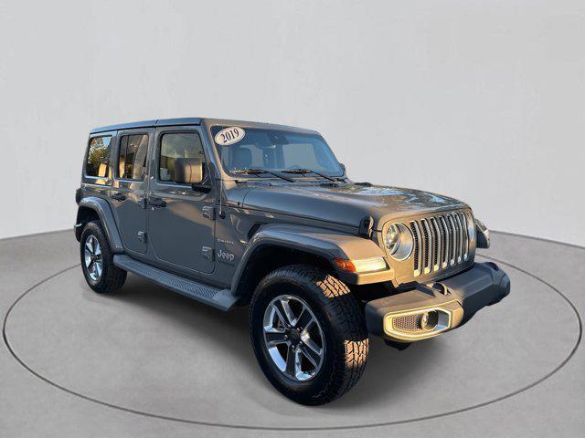 used 2019 Jeep Wrangler Unlimited car, priced at $24,455