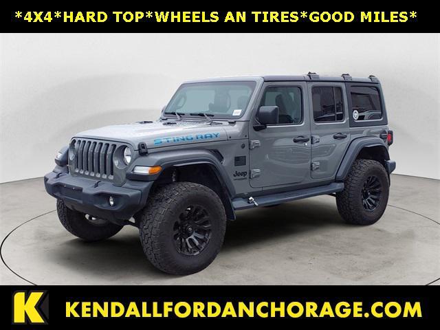 used 2022 Jeep Wrangler Unlimited car, priced at $32,888