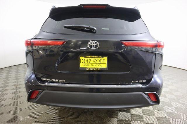 used 2021 Toyota Highlander car, priced at $36,988