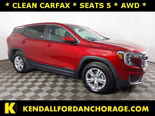 used 2023 GMC Terrain car, priced at $26,588